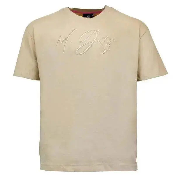 Maximilian Götz T-Shirt Signature sand image 1