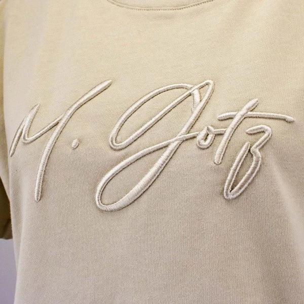 Maximilian Götz Ladies T-Shirt Signature sand image 3