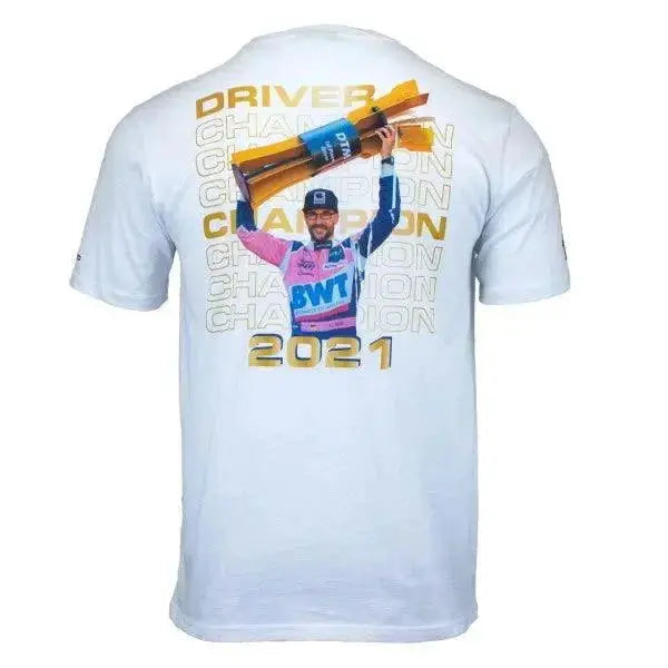 Maximilian Götz T-Shirt DTM Champion 2021 white image 2