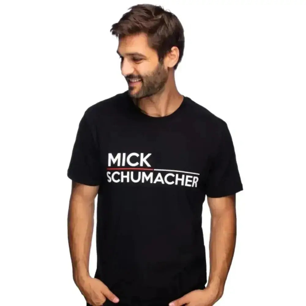 Mick Schumacher Black T-Shirt | Official F1 Merchandise image 1