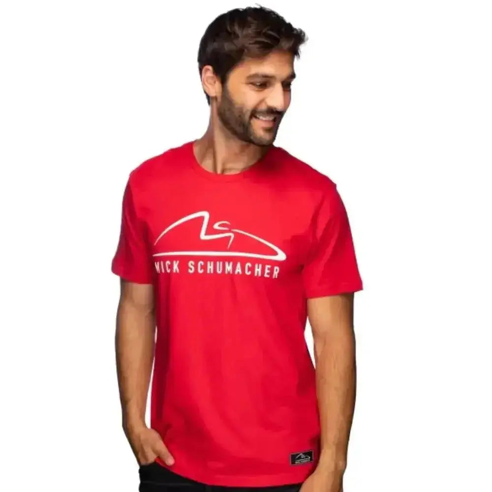 Mick Schumacher T-Shirt Speed Logo red image 1