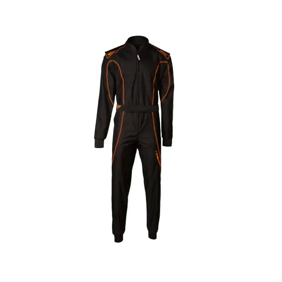Speed LVL2 suit RS-1 Barcelona black / Fluo orange image 1