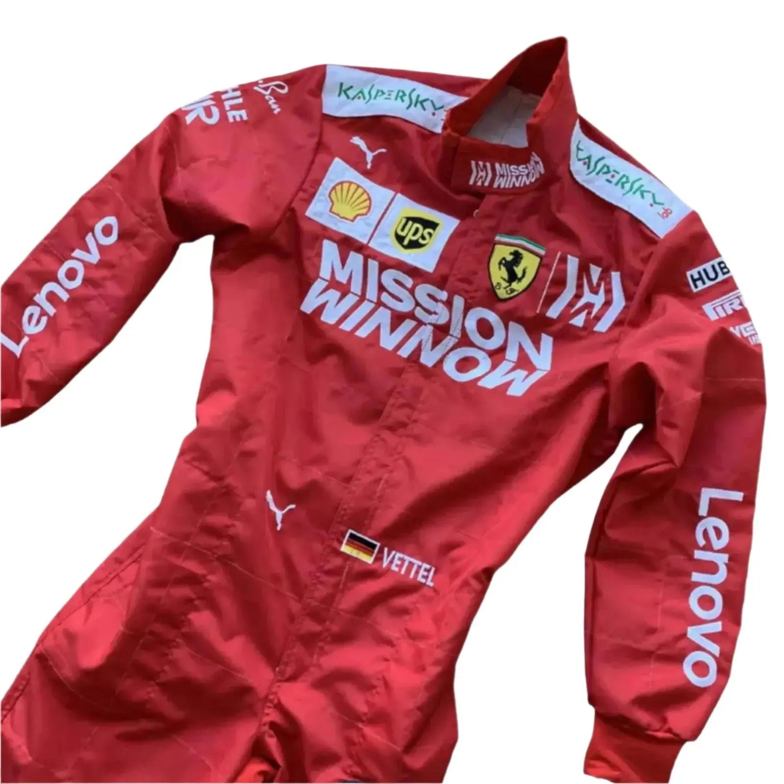 Sebastin Vettel 2019 MISSION WINNOW Replica Race Suit image 1