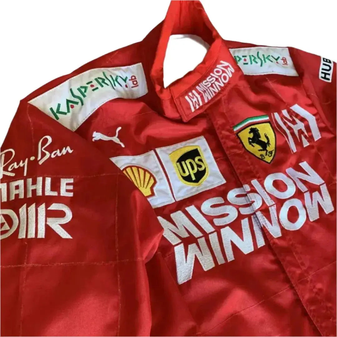 Sebastin Vettel 2019 MISSION WINNOW Replica Race Suit image 2