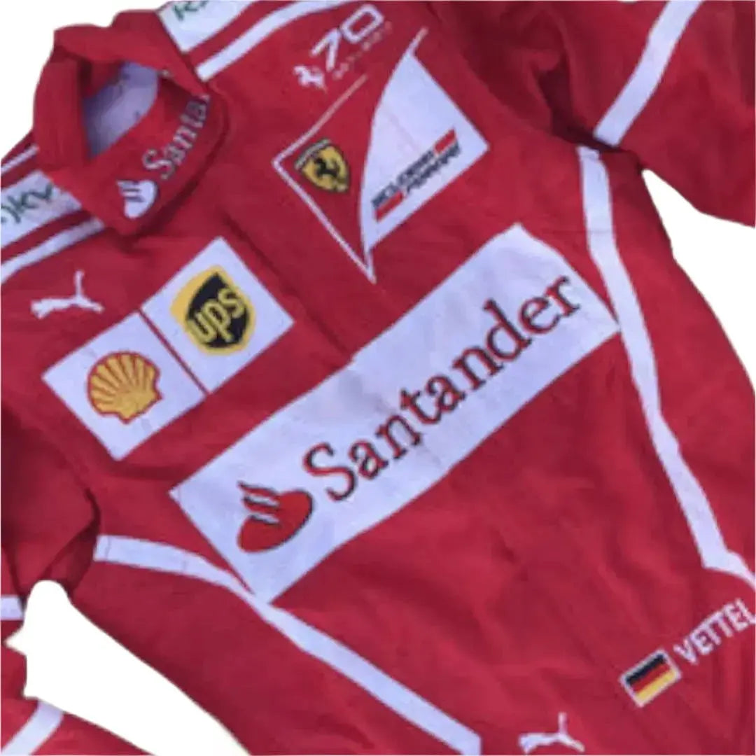 Sebastian Vettel 2017 Replica Racing Suit image 3