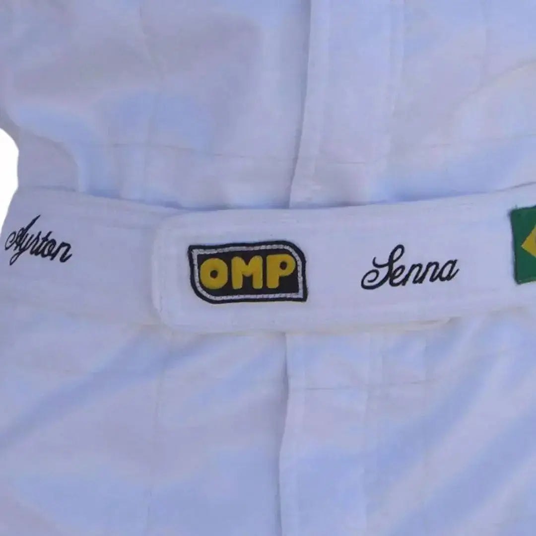 Ayrton Senna 1993 PARIS BERCY Replica Racing Suit image 5