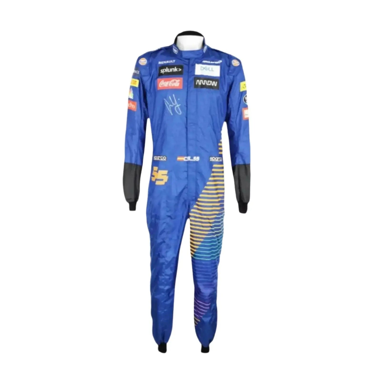 2020 Carlos Sainz McLaren F1 Racing Suit | Official Team Gear image 1