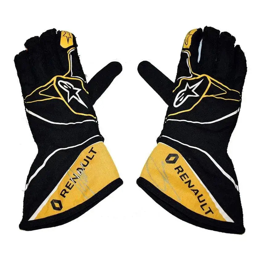 2018 Nico Hulkenberg Renault Formula 1 Race Gloves image 1