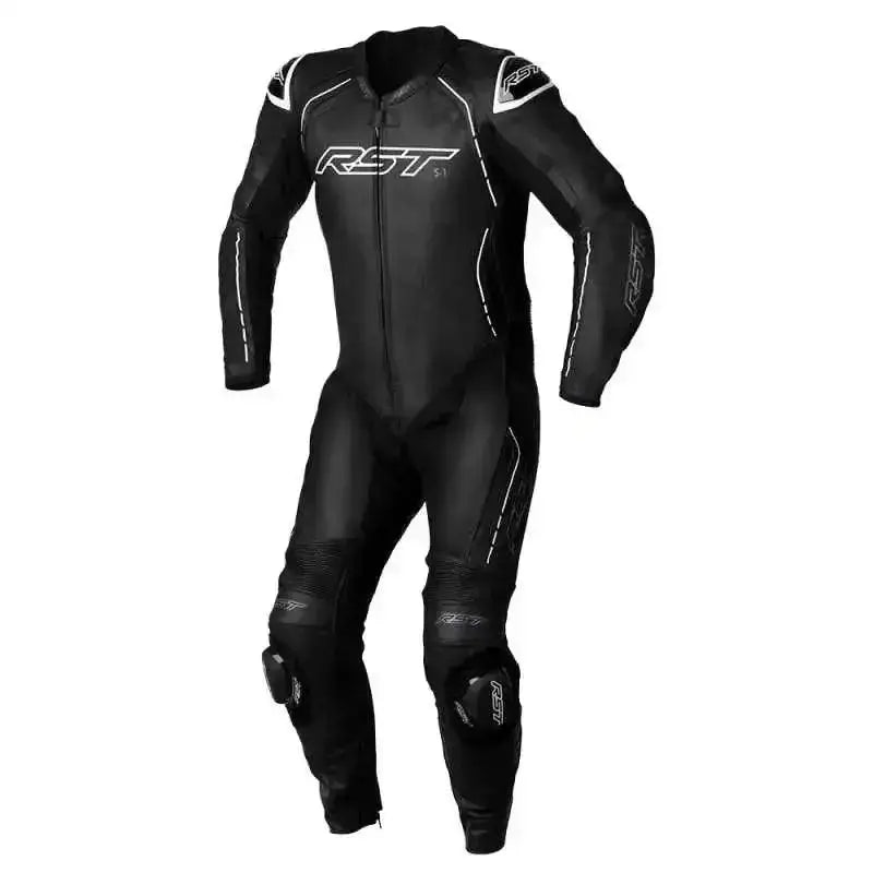 S-1 CE Men's Leather Suit | Premium Motorcycle Gear - Certified Protection image 1