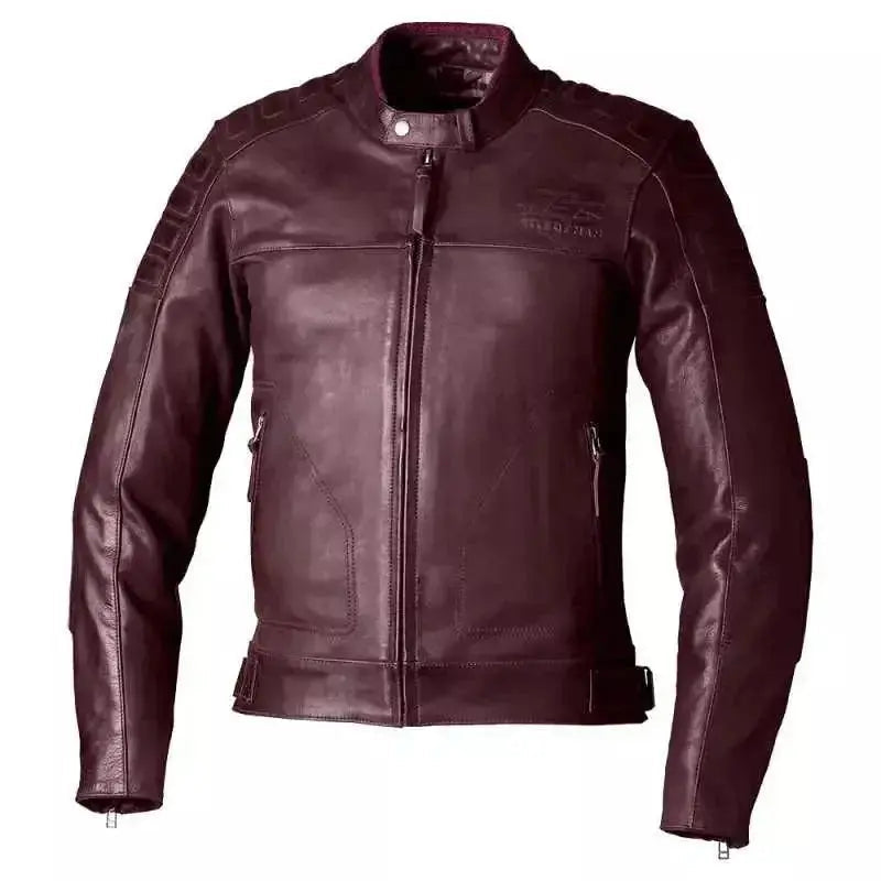 IOM TT BRANDISH 2 CE MENS LEATHER JACKET image 1