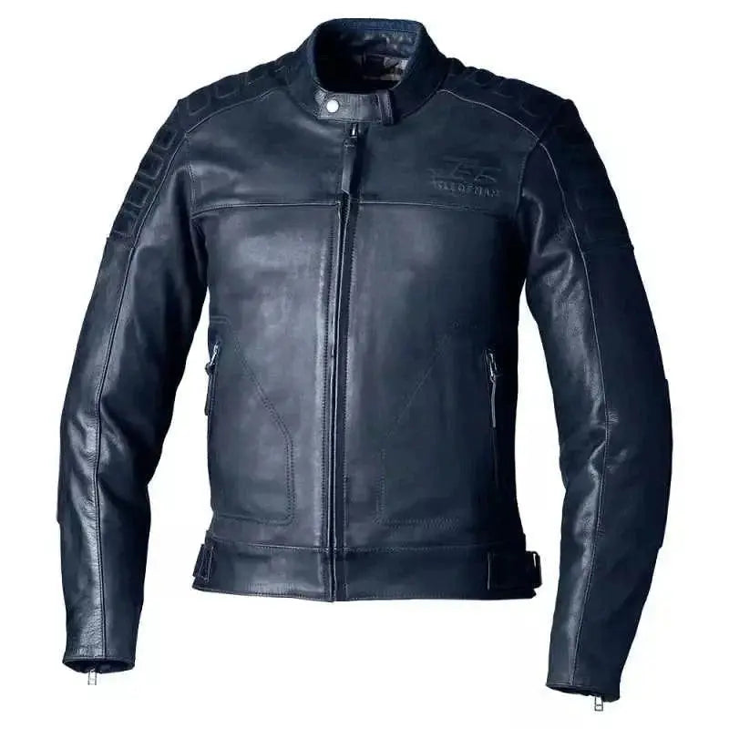 IOM TT BRANDISH 2 CE MENS LEATHER JACKET image 3