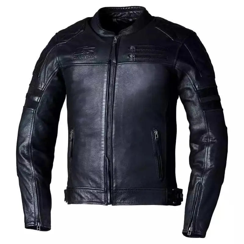 IOM TT HILLBERRY 2 CE MENS LEATHER JACKET image 1