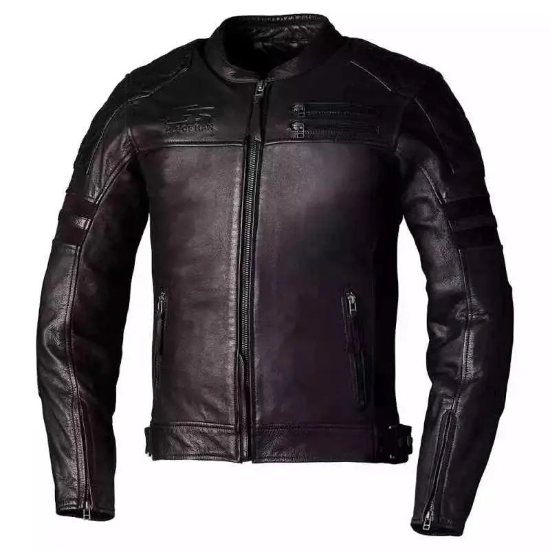 IOM TT HILLBERRY 2 CE MENS LEATHER JACKET image 3