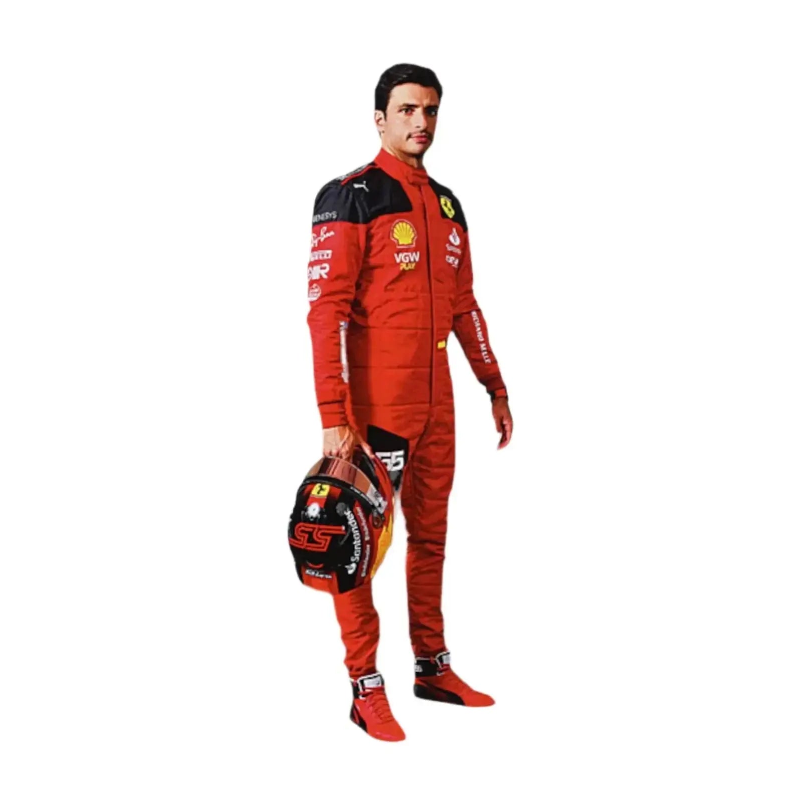 2022 Scuderia Ferrari Carlos Sainz F1 Race Suit image 2