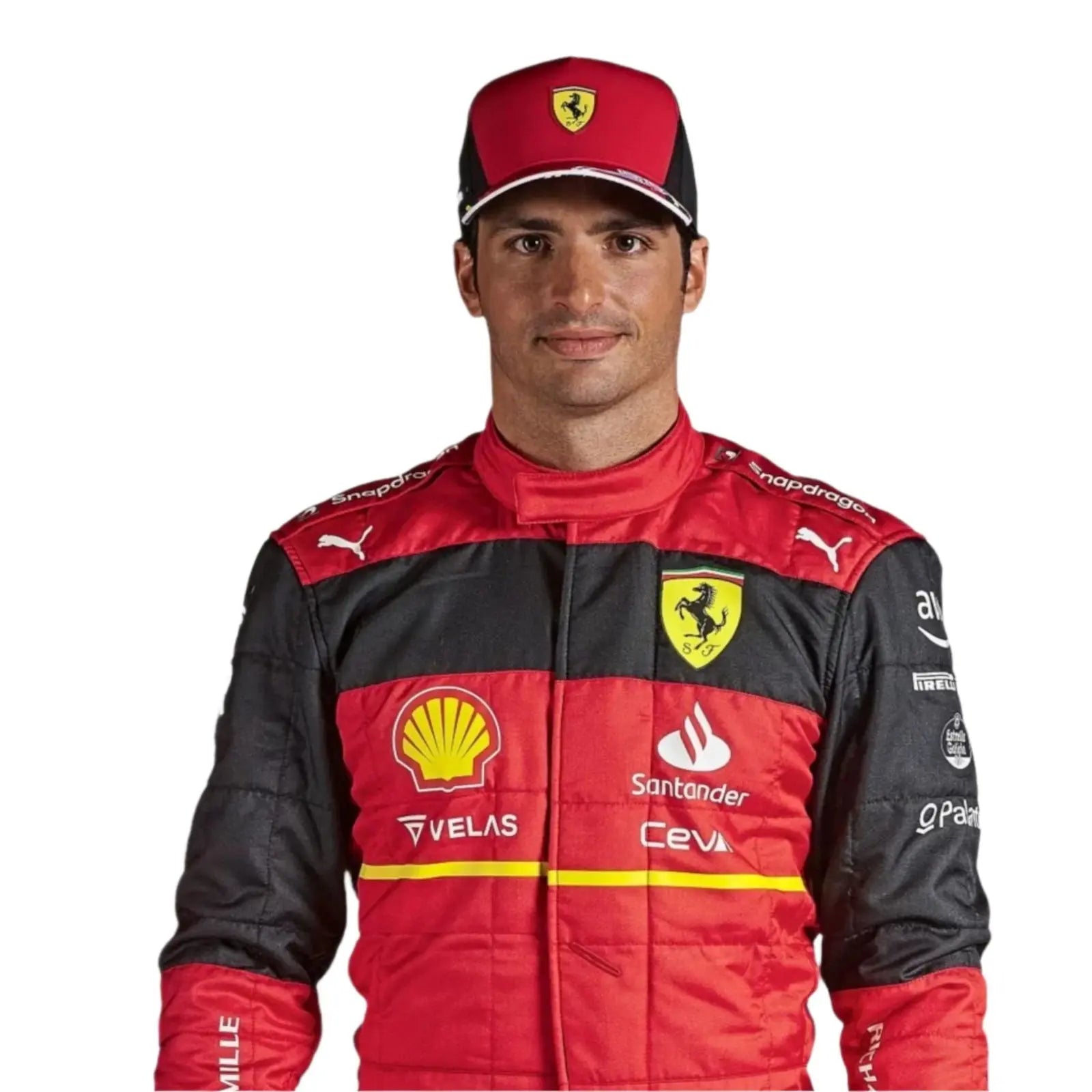 2022 Scuderia Ferrari Carlos Sainz F1 Race Suit image 4