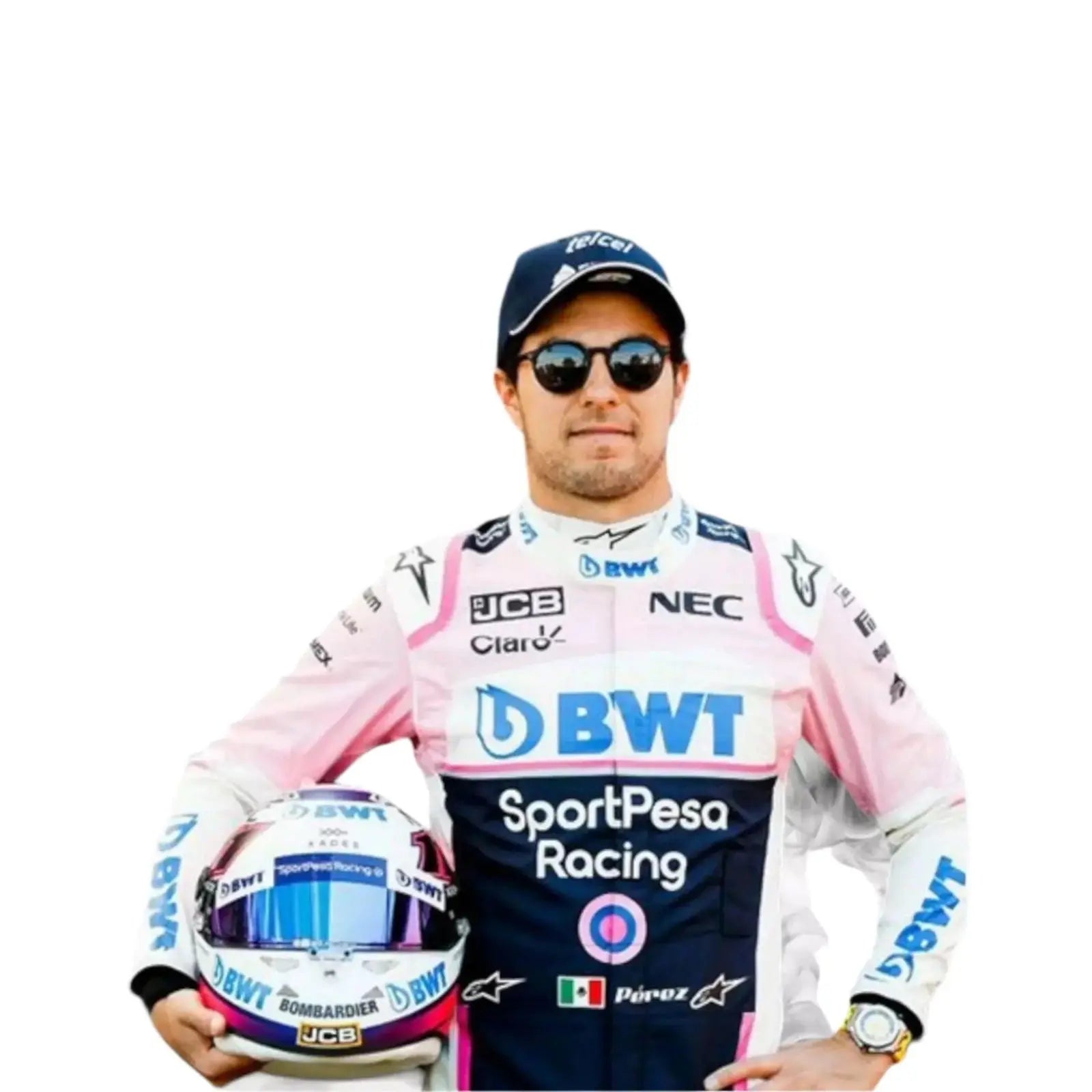 Sergio Pérez 2019 Racing Point F1 Team Race Suit image 4