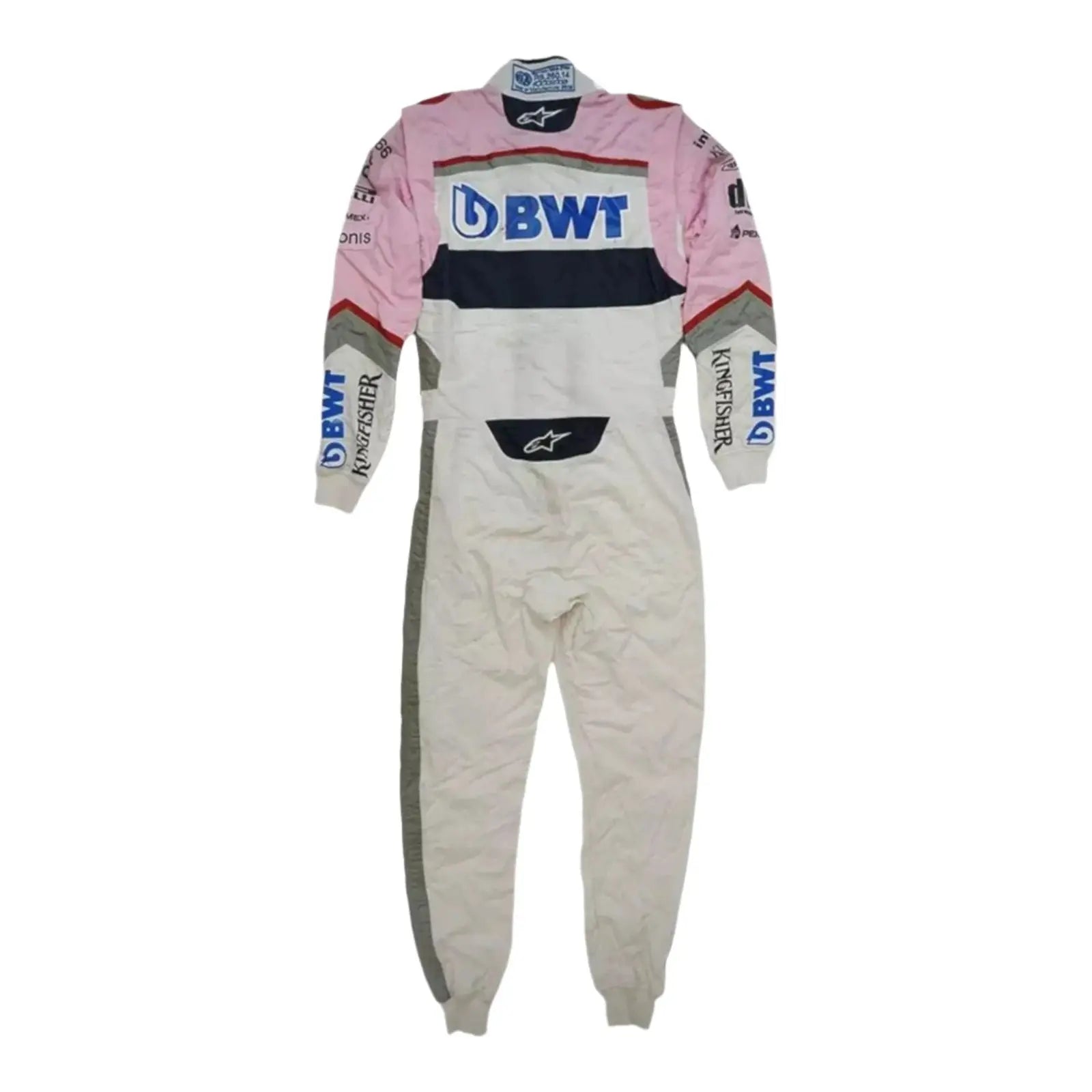 SERGIO PEREZ 2018 RACE SUIT SAHARA FORCE INDIA F1 TEAM image 2