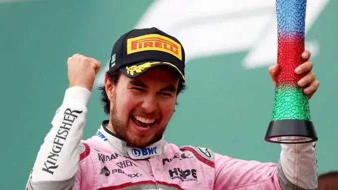 SERGIO PEREZ 2018 RACE SUIT SAHARA FORCE INDIA F1 TEAM image 5