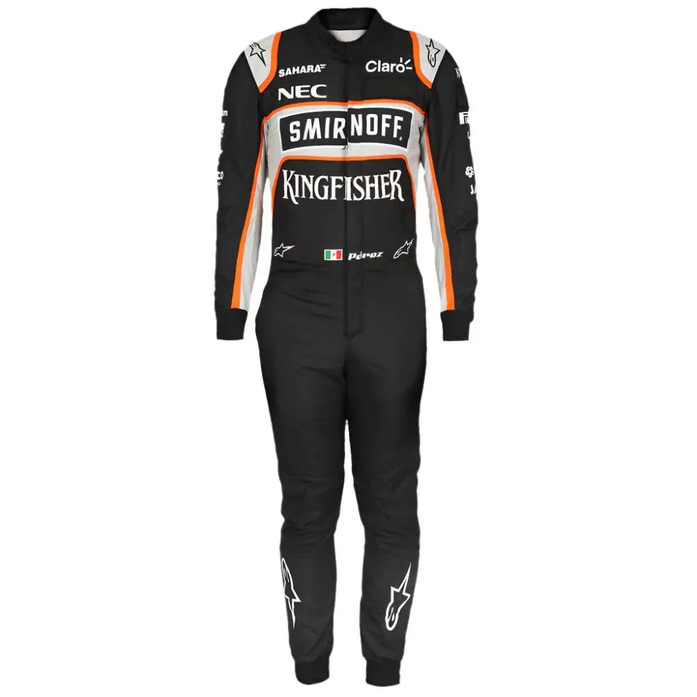 2016 Sergio Perez Race Suit | Sahara Force India F1 Team - replica-inspired gear image 1