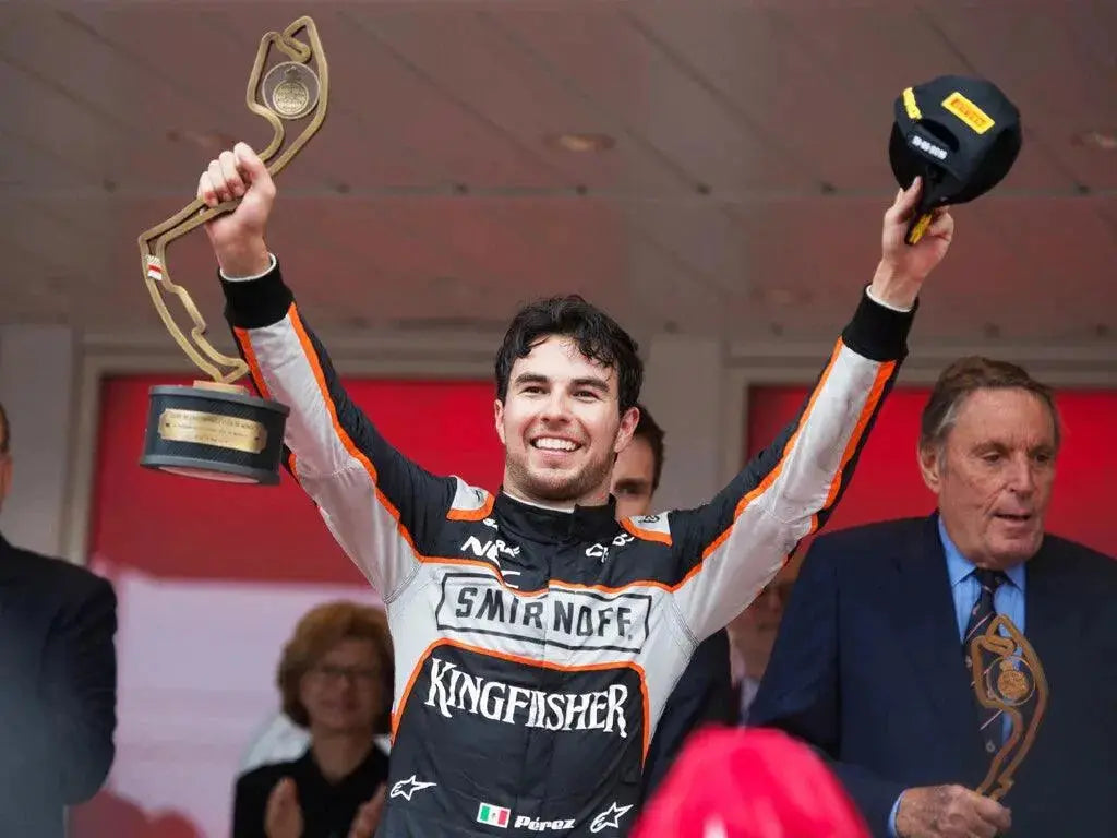 2016 Sergio Perez Race Suit | Sahara Force India F1 Team - replica-inspired gear image 6