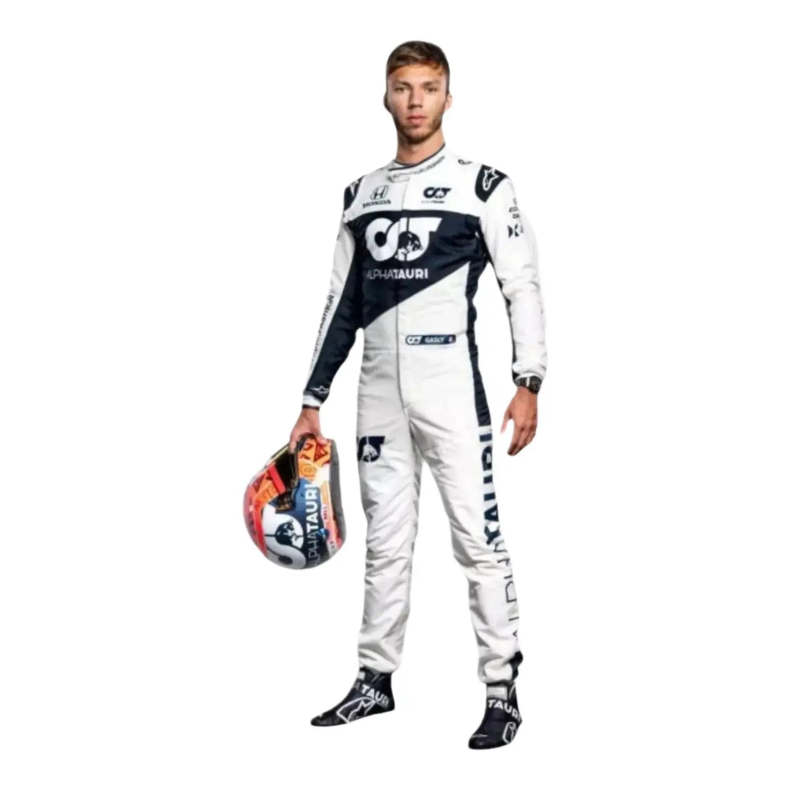 2021 AlphaTauri Pierre Gasly F1 Race Suit image 2