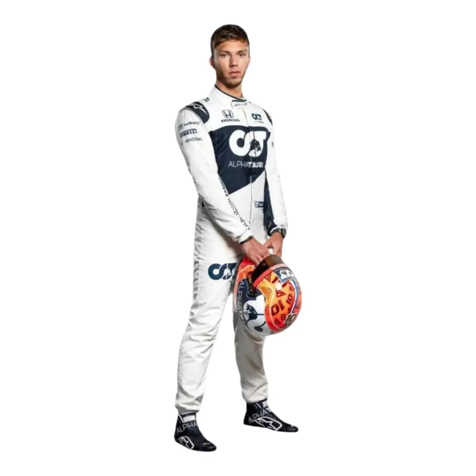 2021 AlphaTauri Pierre Gasly F1 Race Suit image 3