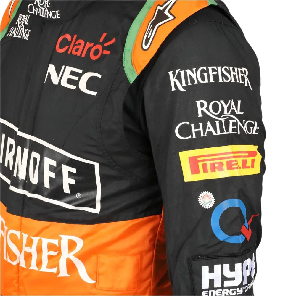 2015 Sergio Perez Race Suit | Force India F1 Team - replica-inspired gear image 4