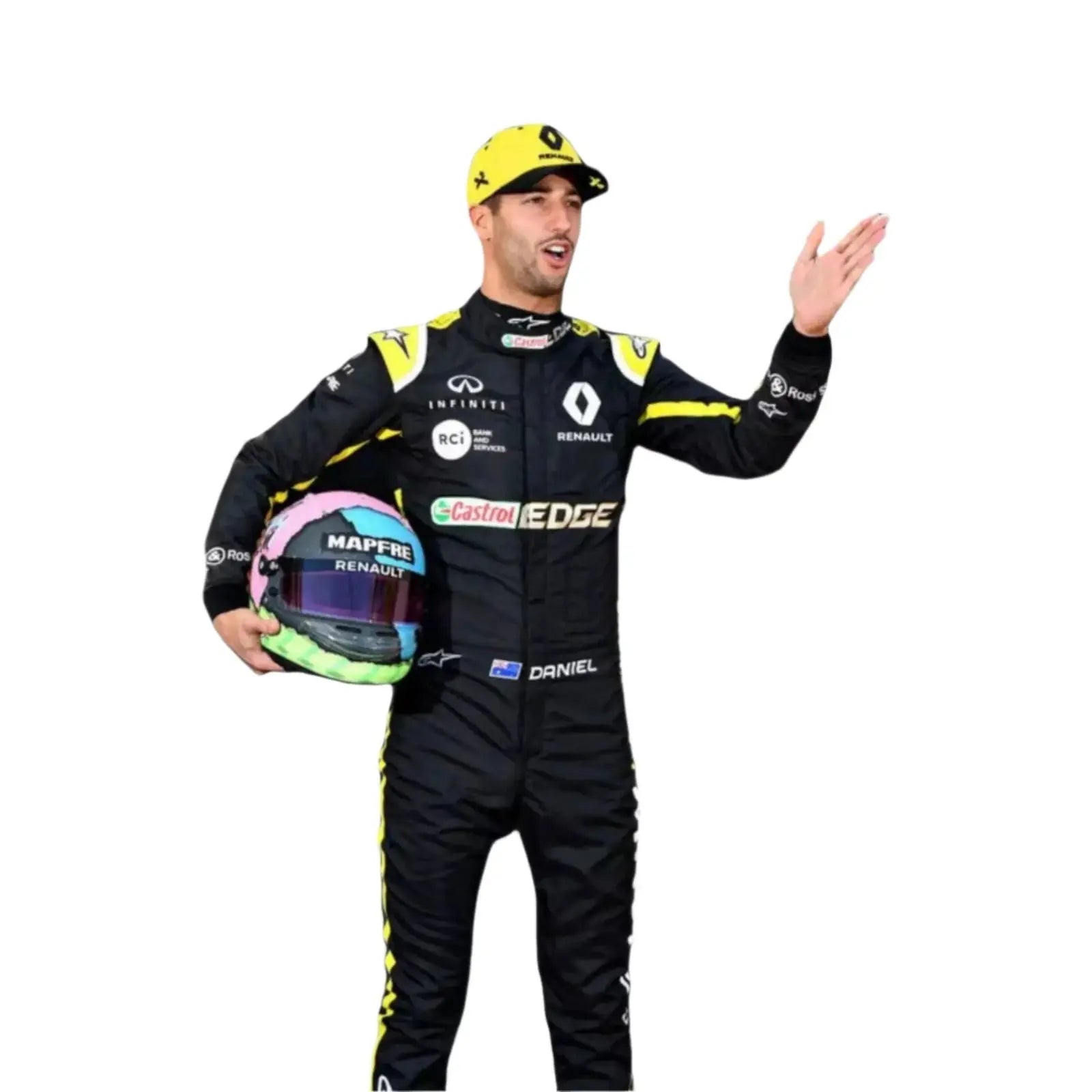 Daniel Ricciardo 2019 Renault F1 Race Suit image 3