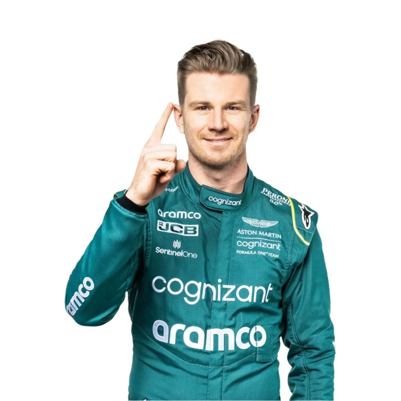 2022 Aston Martin Nico Hülkenberg F1 Race Suit | Saudi Arabian GP image 1
