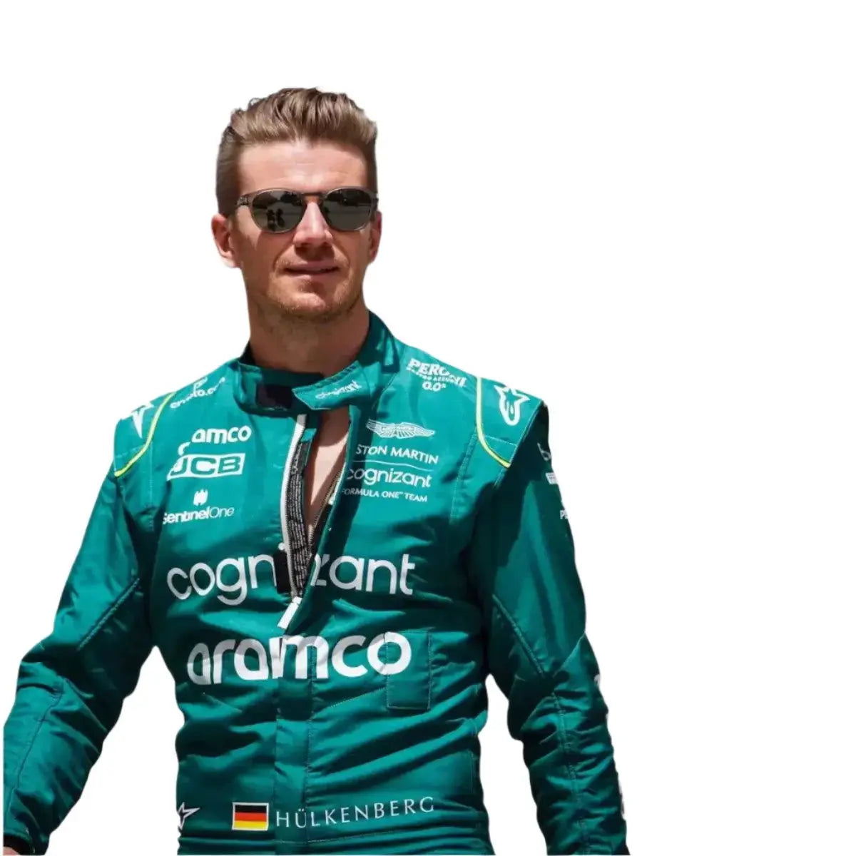 2022 Aston Martin Nico Hülkenberg F1 Race Suit | Saudi Arabian GP image 3