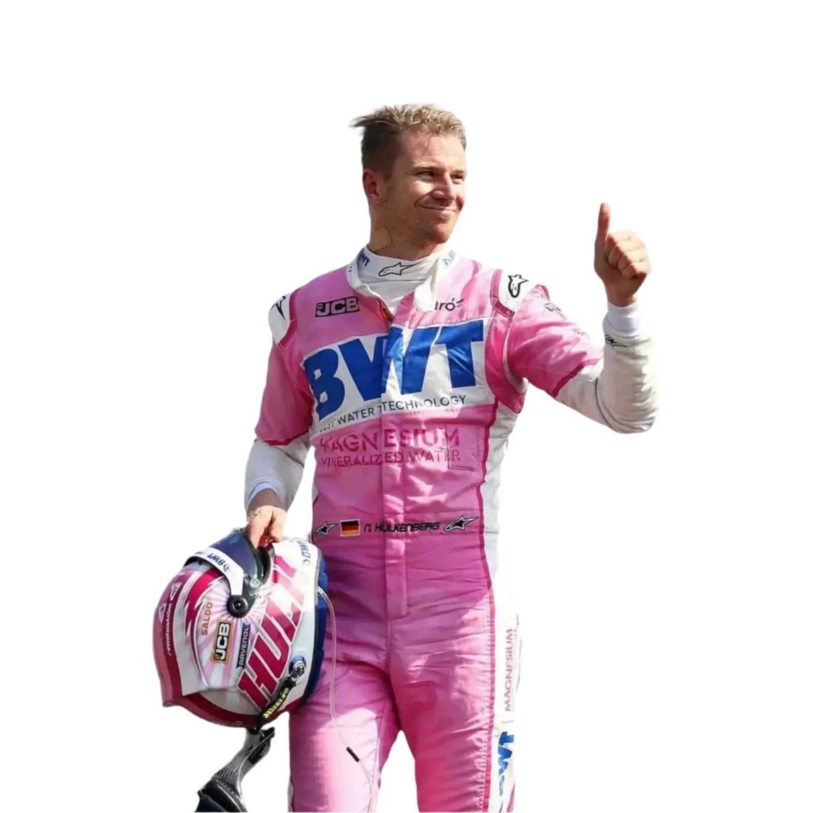 2021 Nico Hulkenberg BWT F1 Race Suit image 1