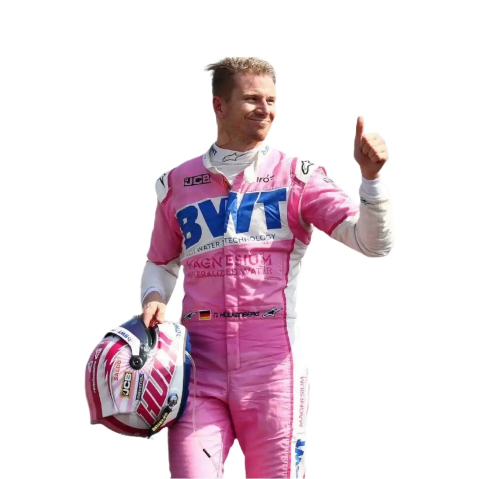 2021 Nico Hulkenberg BWT F1 Race Suit image 2