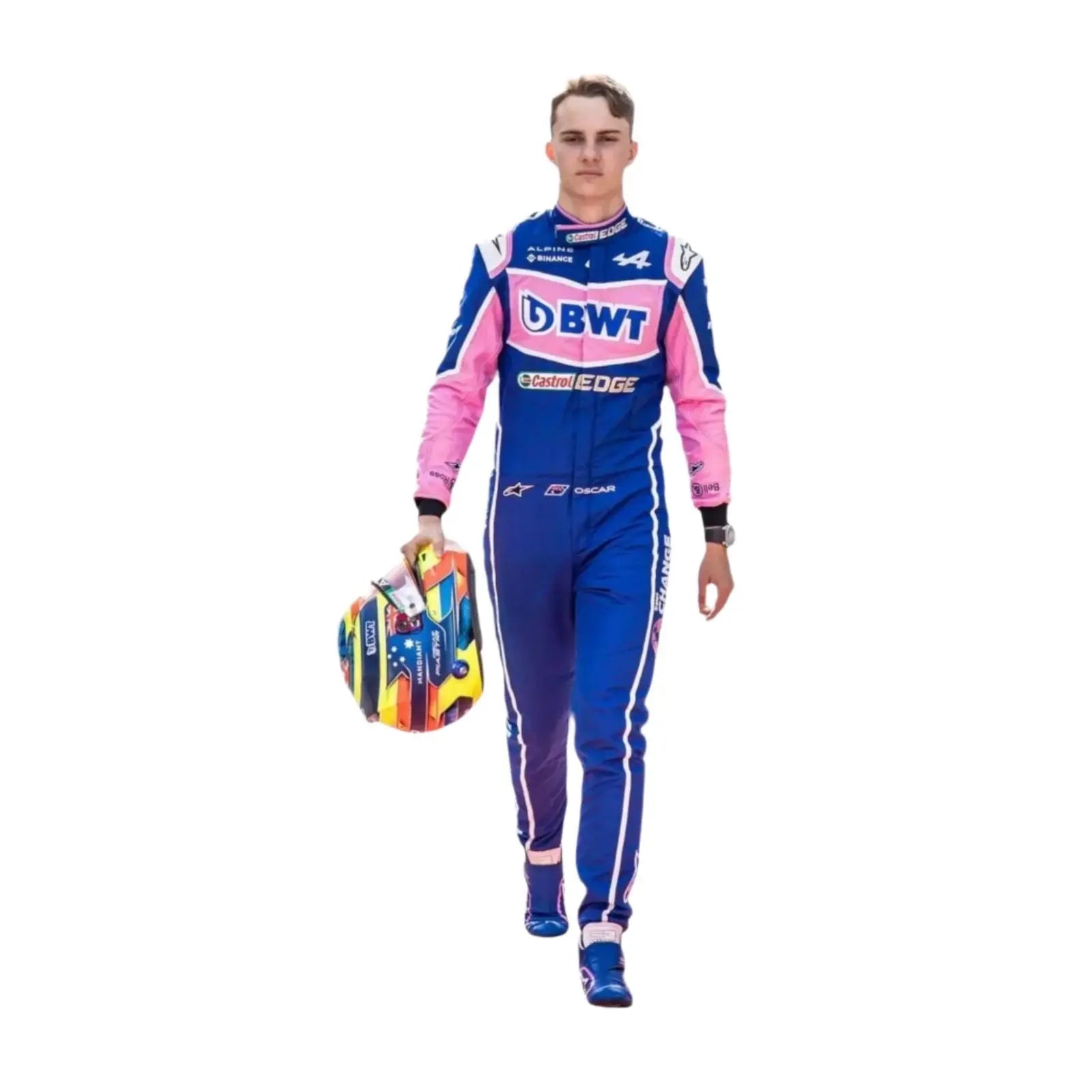 2022 Oscar Piastri BWT Alpine F1 Race suit image 1