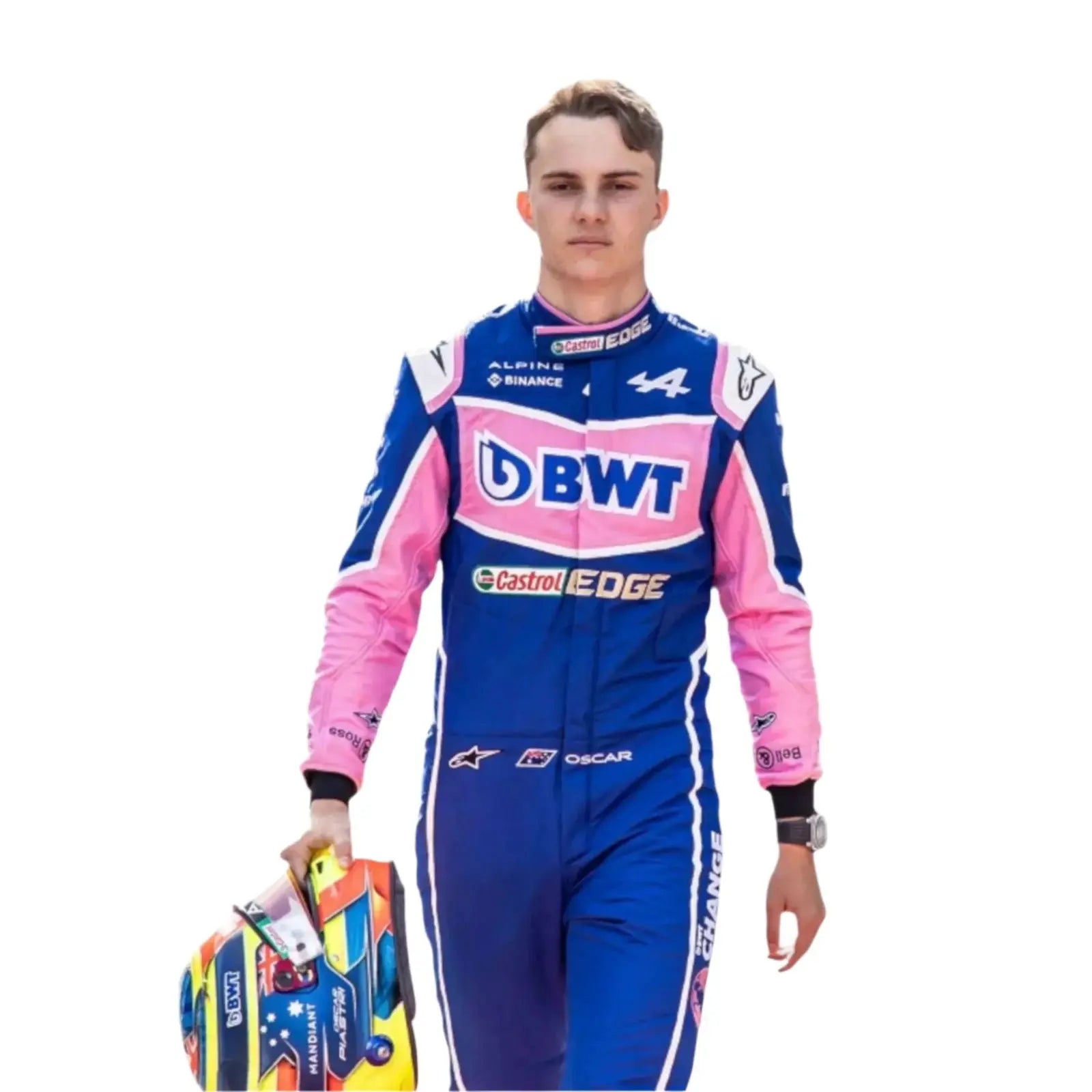 2022 Oscar Piastri BWT Alpine F1 Race suit image 4