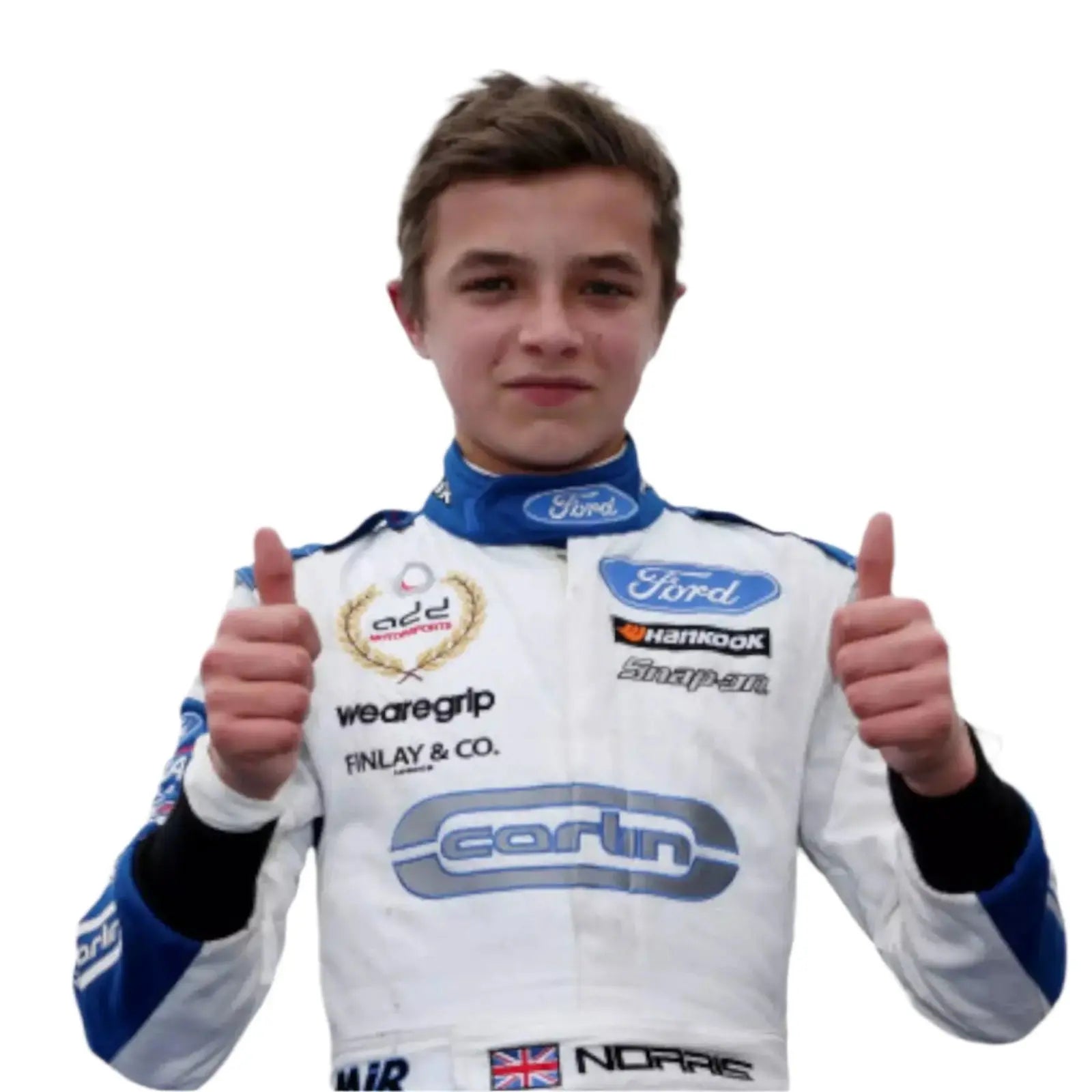 2017 Oscar Piastri F4 Race suit image 3