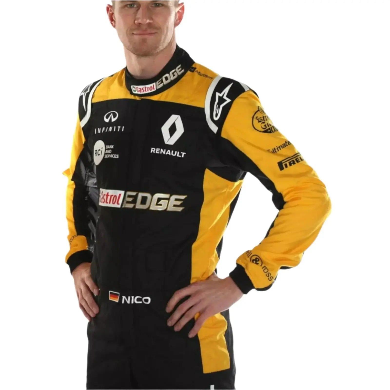 Nico Hulkenberg 2018 Renault F1 Team Race Suit image 3
