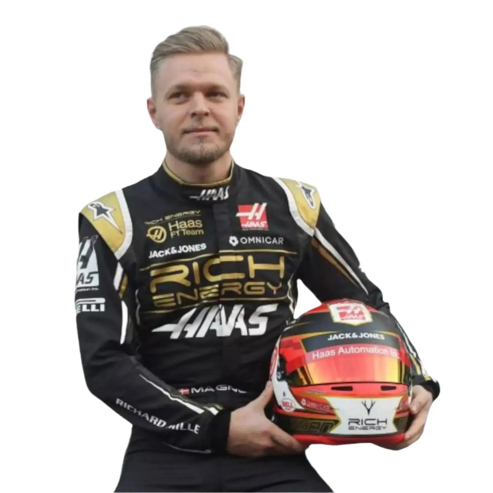 2019 Kevin Magnussen Haas F1 Race Suit image 1