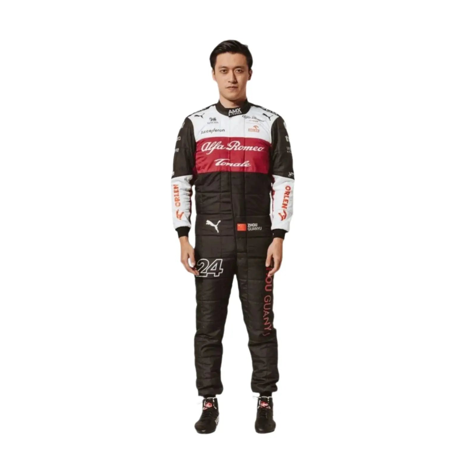 2022 Zhou Guanyu Alfa Romeo F1 Team Race Suit image 1