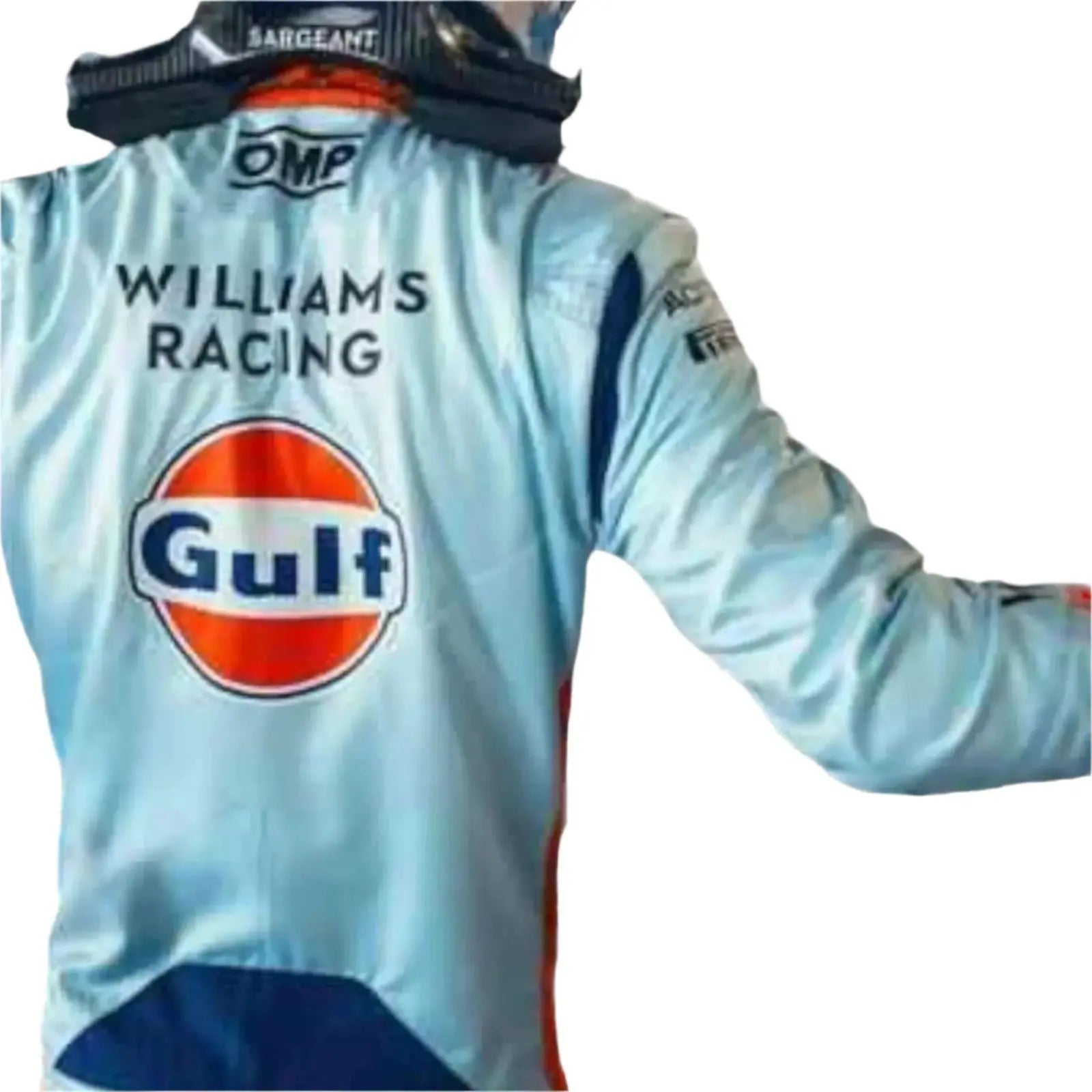 2023 Logan Sargeant Gulf F1 Race Suit Singapore GP image 3
