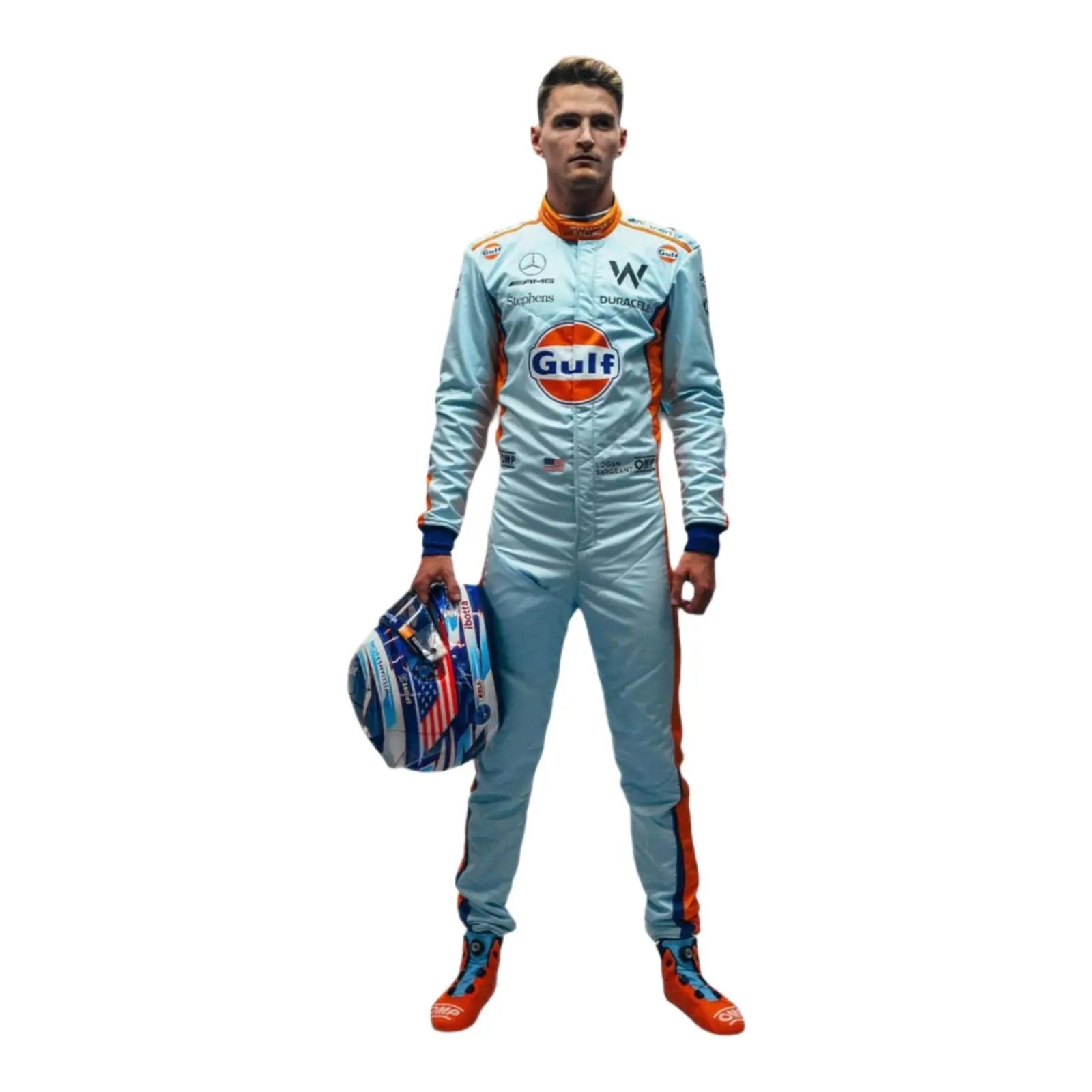 2023 New Alexander Albon Gulf F1 Race Suit Singapore GP image 1