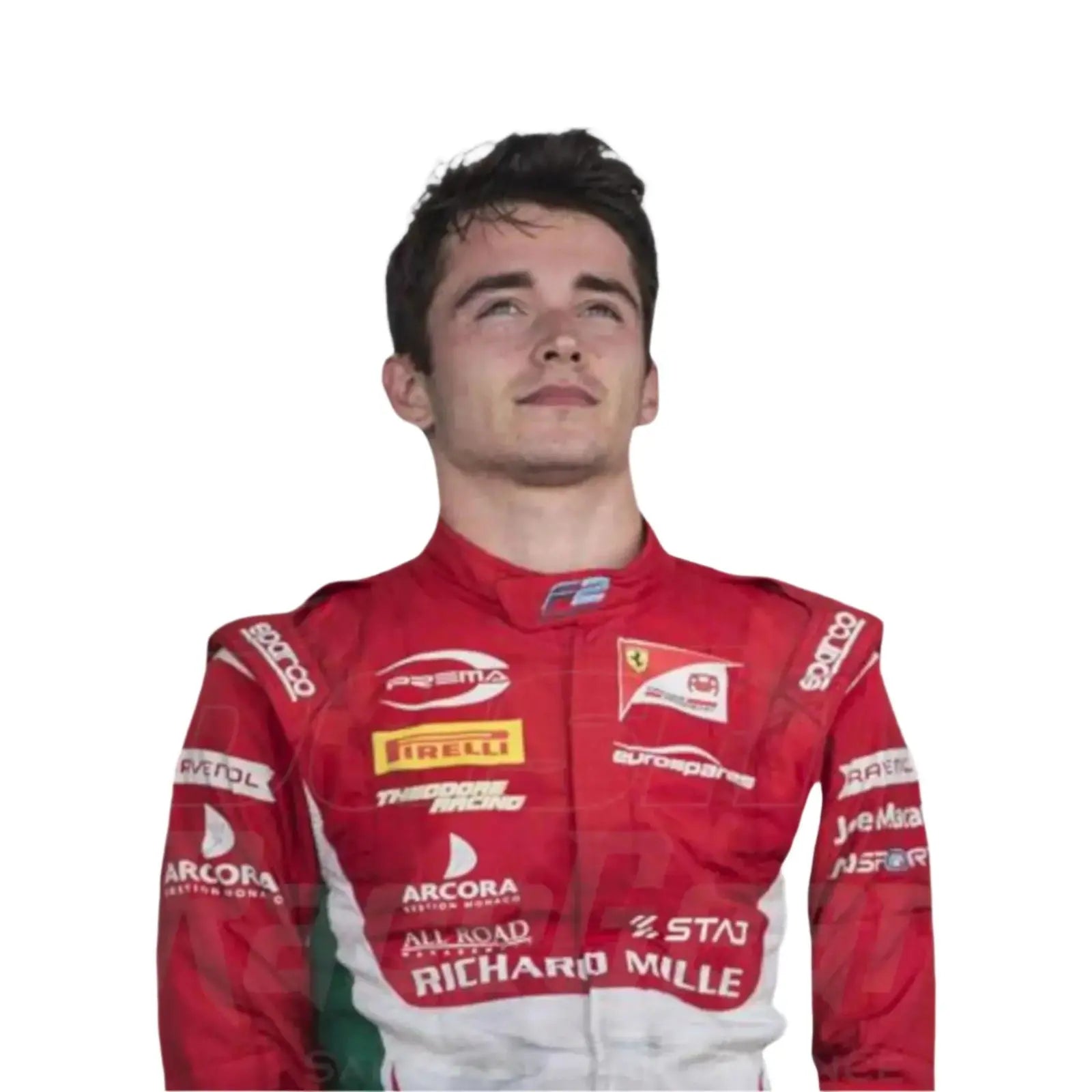 Charles Leclerc 2017 Formula 2 Race Suit Prema Powerteam image 4