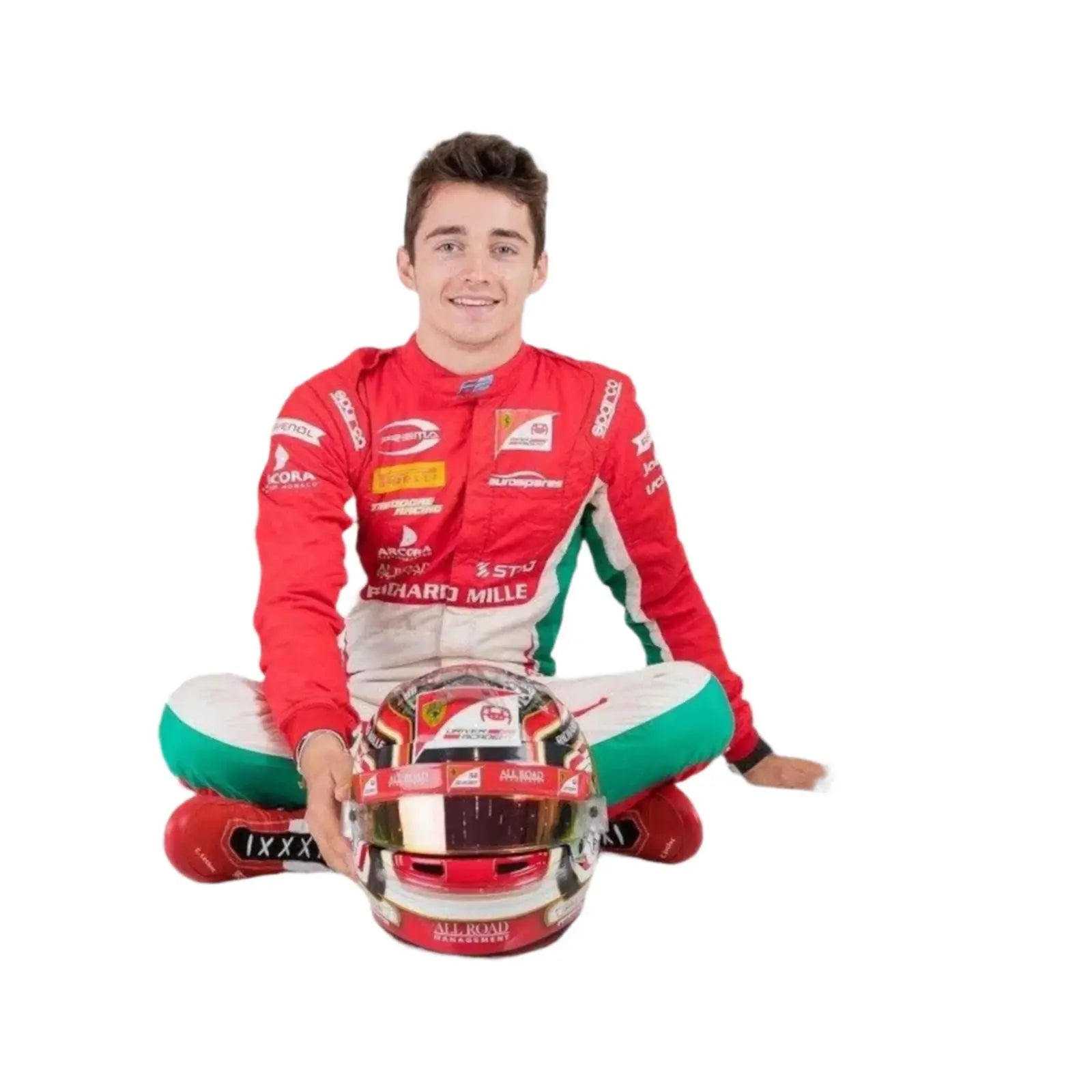 Charles Leclerc 2017 Formula 2 Race Suit Prema Powerteam image 5