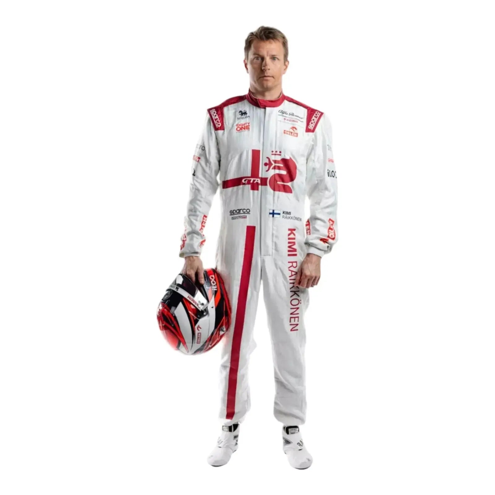 2021 Kimi Räikkönen Alfa Romeo F1 Team Race Suit image 1