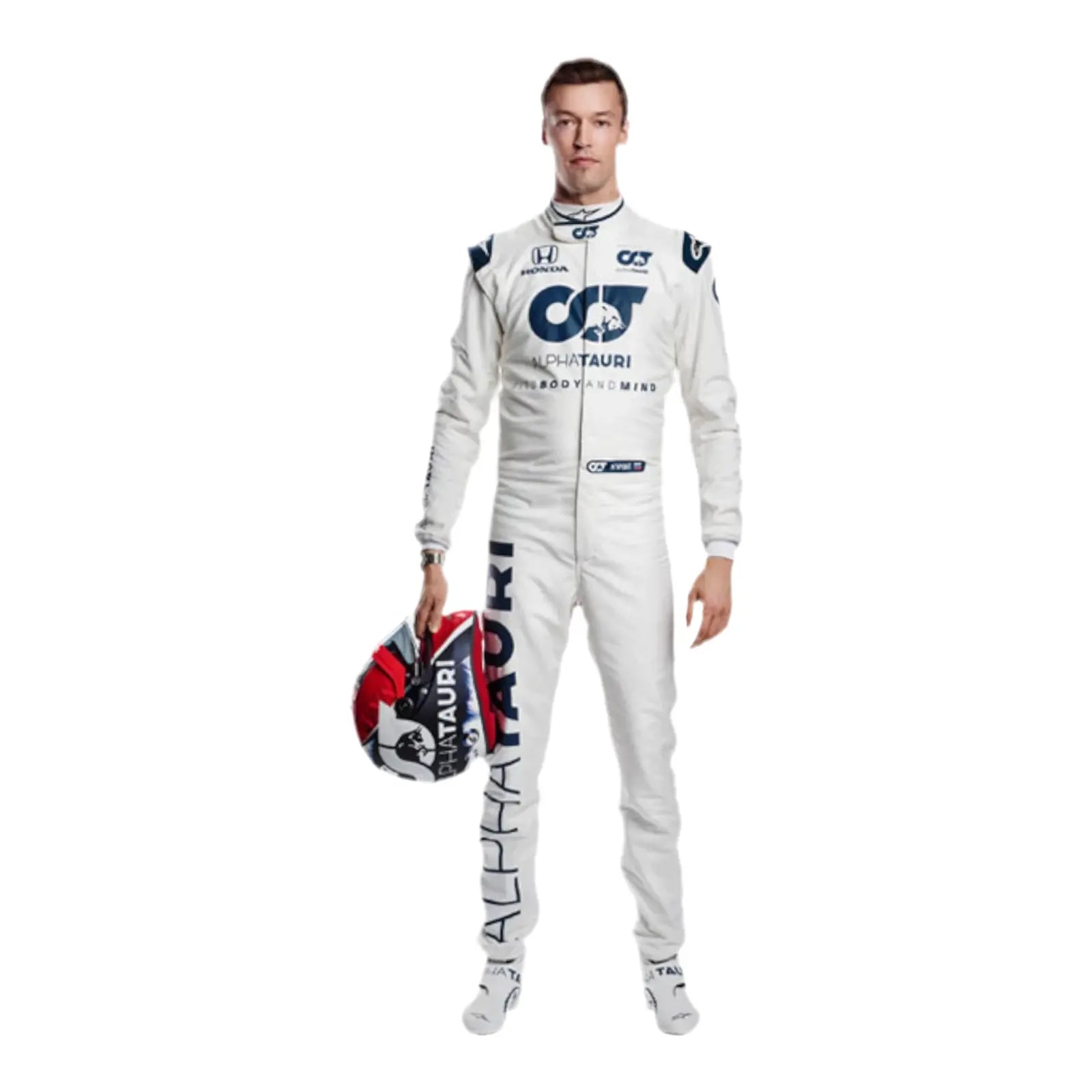 2020 Pierre Gasly Alpha Tauri Race Suit - Abu Dhabi GP image 1