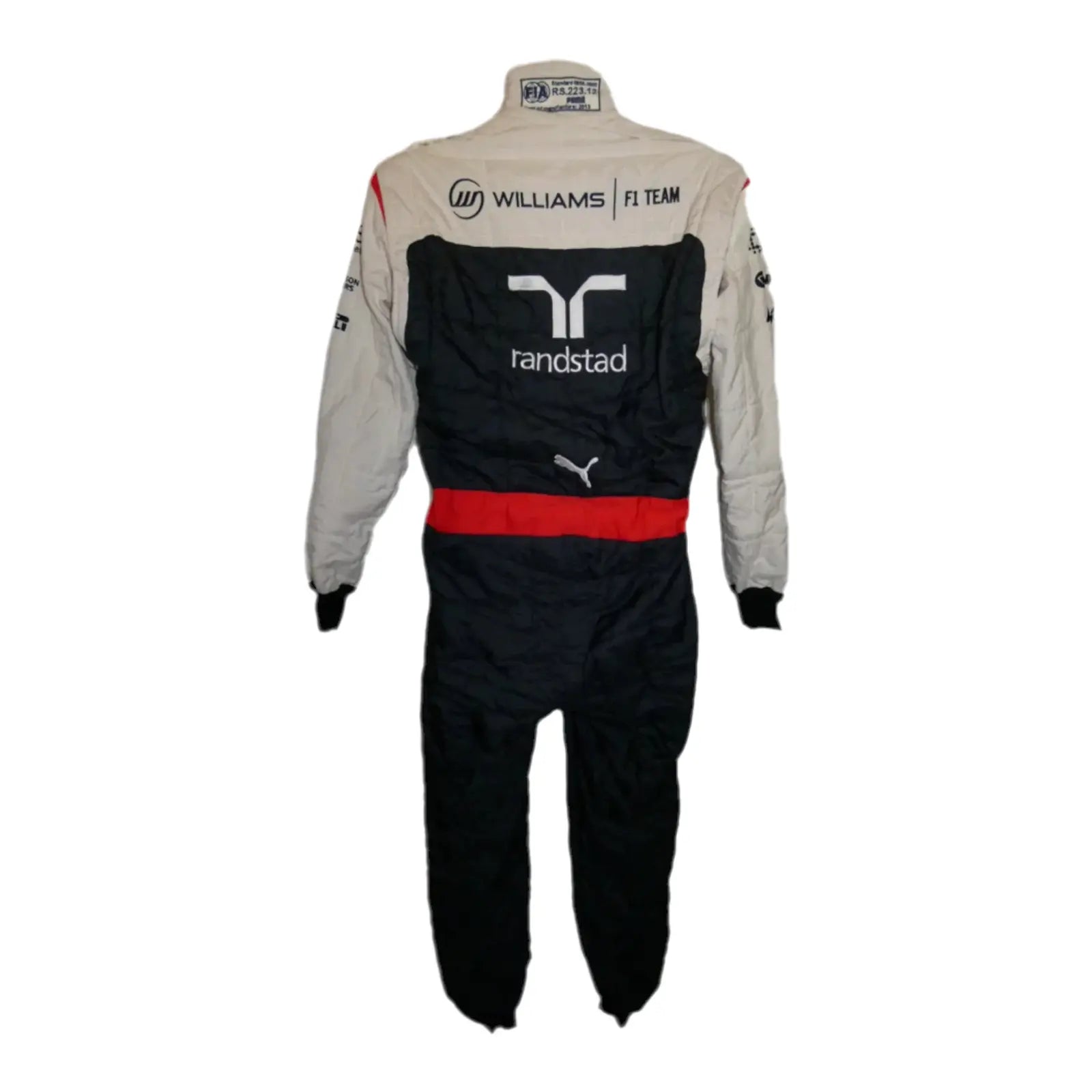 2013 Valtteri Bottas Williams race suit – Brazilian GP image 2