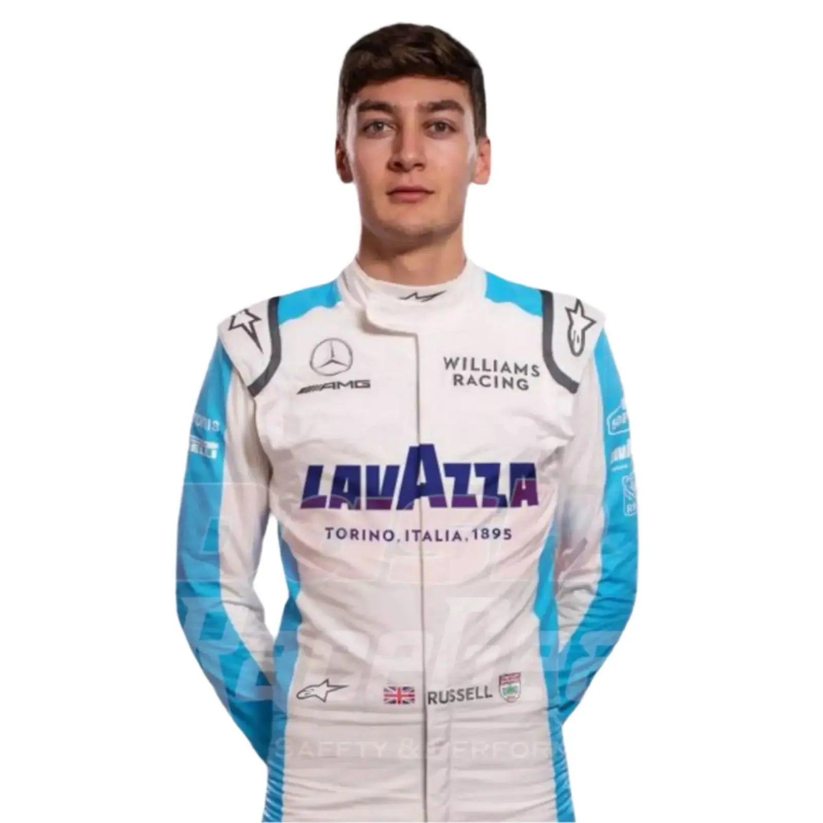 2020 George Russell Williams Racing Race Suit image 3