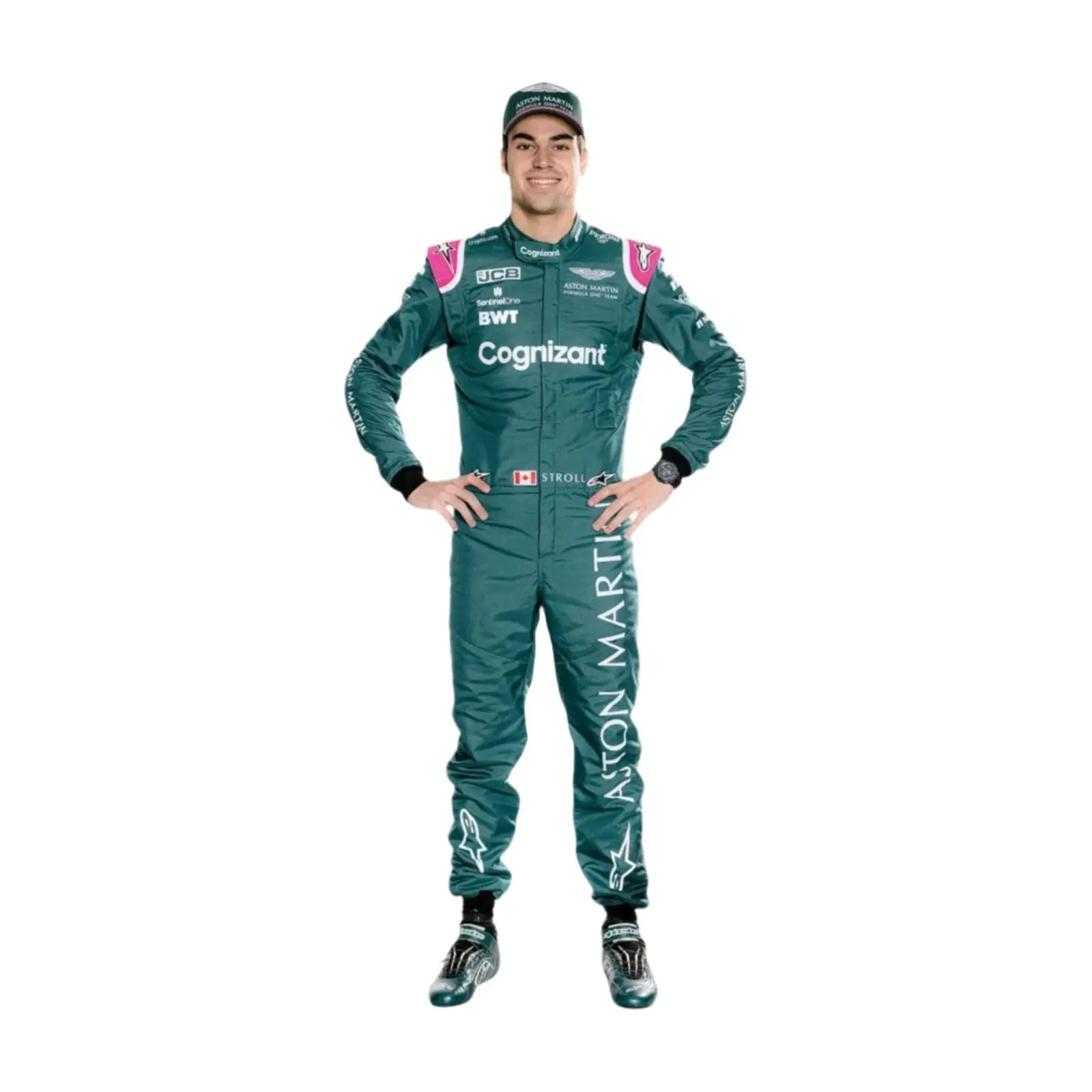 2021 Lance Stroll Aston Martin F1 Race Suit image 2