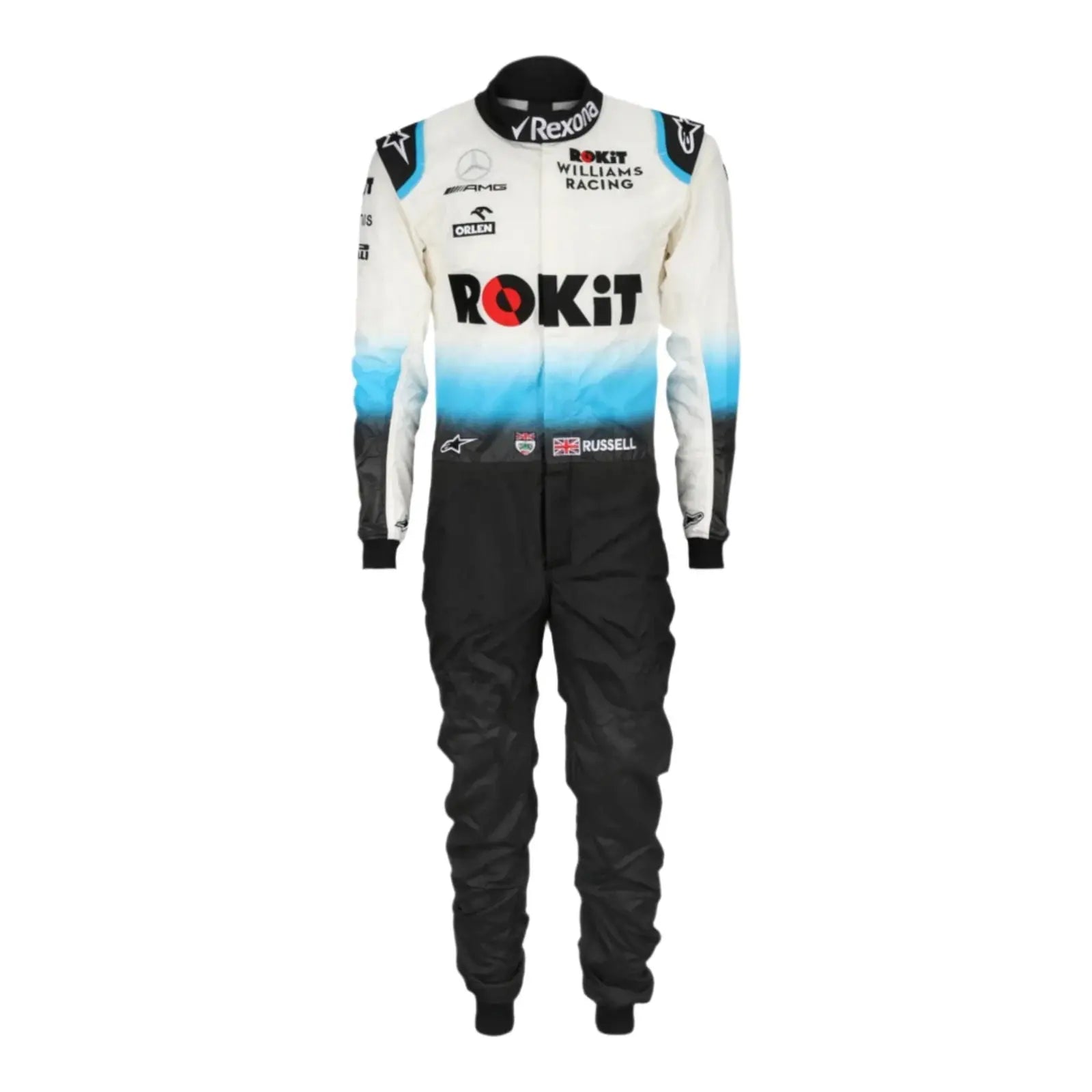 2019 GEORGE RUSSELL Williams Racing F1 RACE Suit image 1