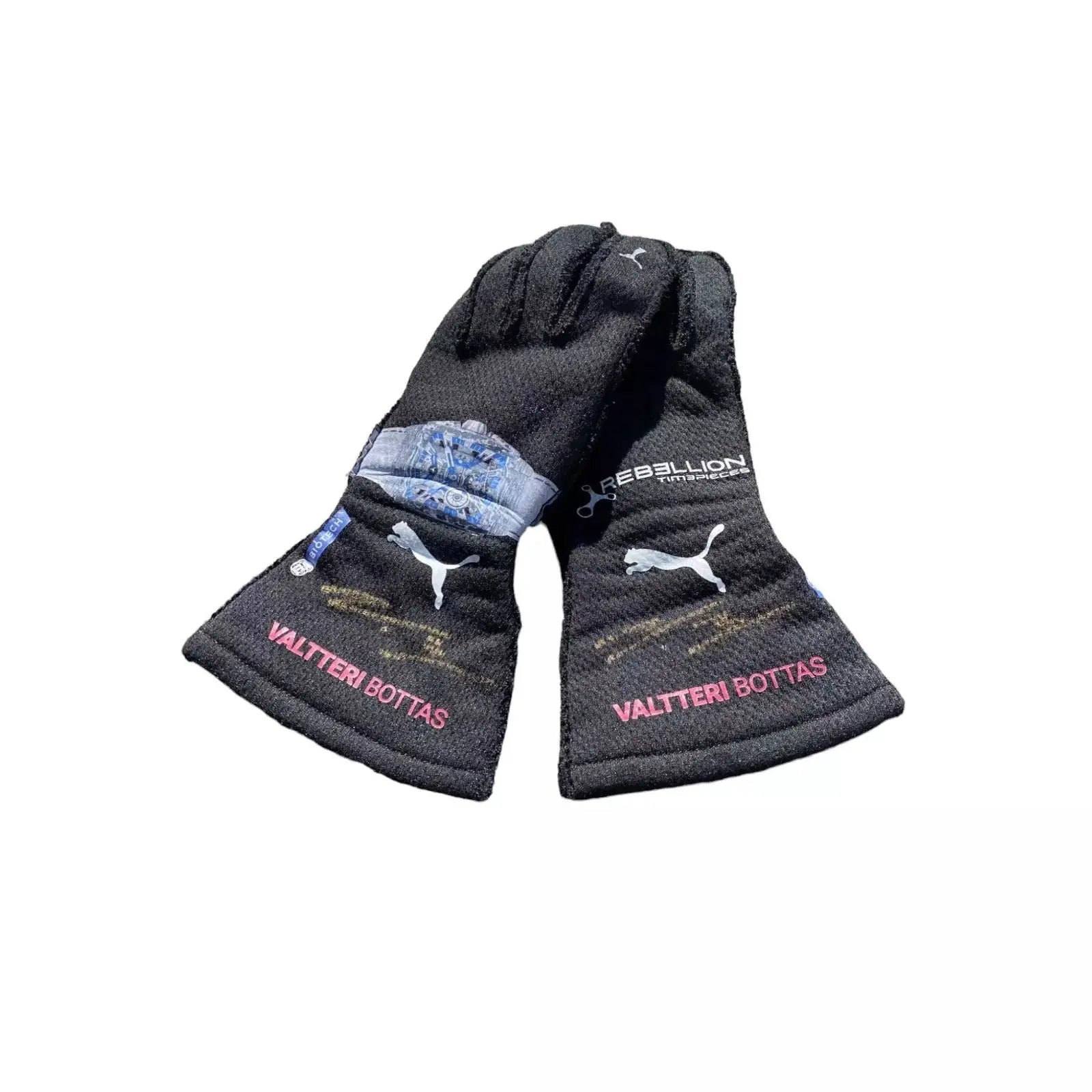 2023 Valtteri Bottas Miami Race Gloves image 1