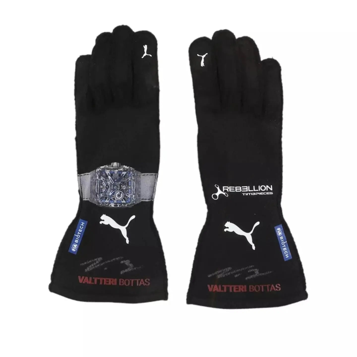 2023 Valtteri Bottas Replica Alfa Romeo F1 Race Gloves image 1